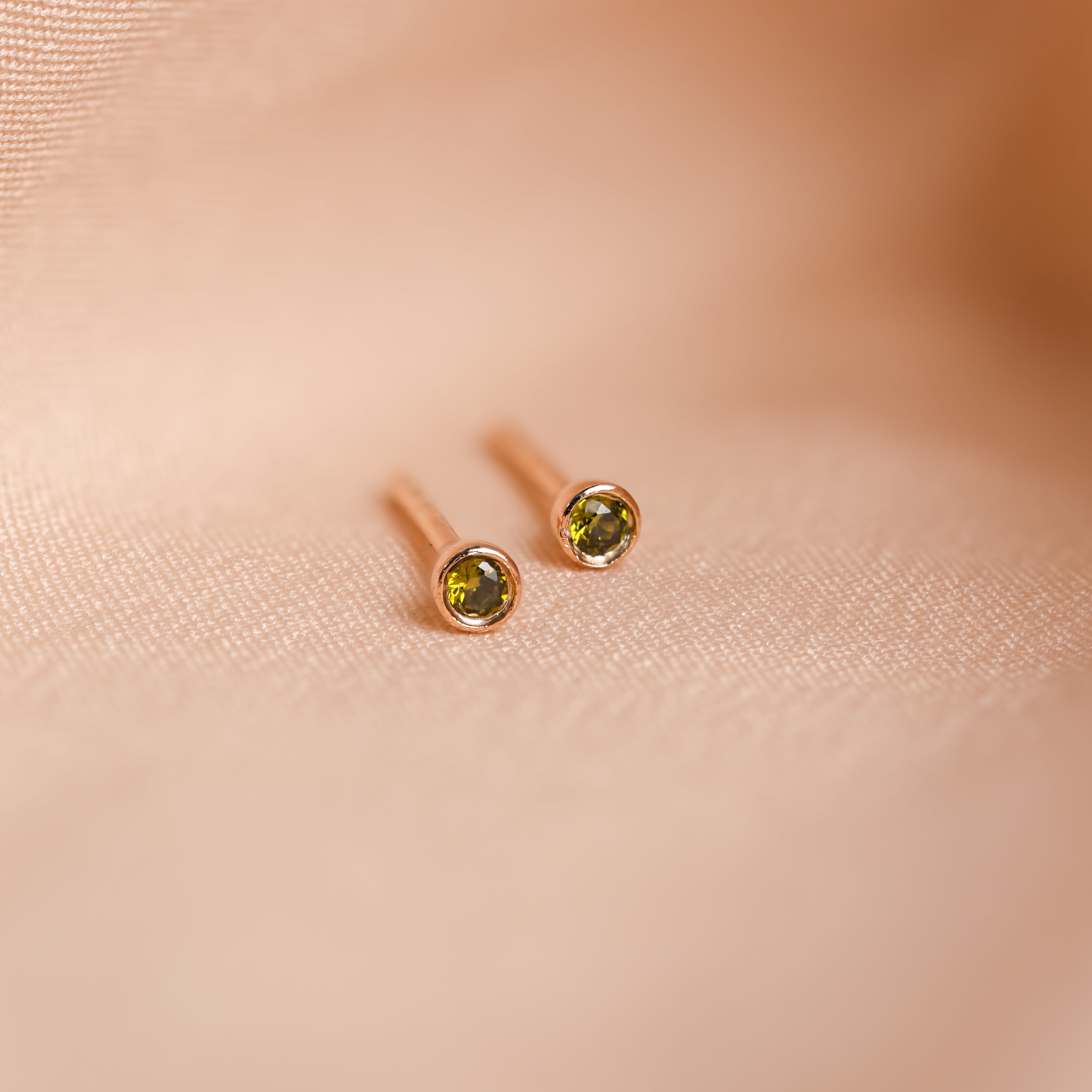 Customizable birthstone studs for women/Girls